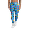 Summer Floats Ring Print Pattern Men's Leggings-grizzshop