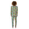 Summer Fruits Tropical Print Pattern Women's Pajamas-grizzshop