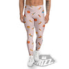 Summer Time Relixing Print Pattern Men's Leggings-grizzshop