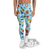 Summer Vacation Travel Print Pattern Men's Leggings-grizzshop