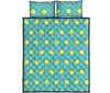 Sun Cute Pattern Print Bed Set Quilt-grizzshop