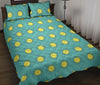 Sun Cute Pattern Print Bed Set Quilt-grizzshop