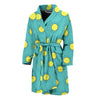 Sun Cute Pattern Print Men Long Robe-grizzshop