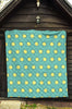 Sun Cute Pattern Print Quilt-grizzshop