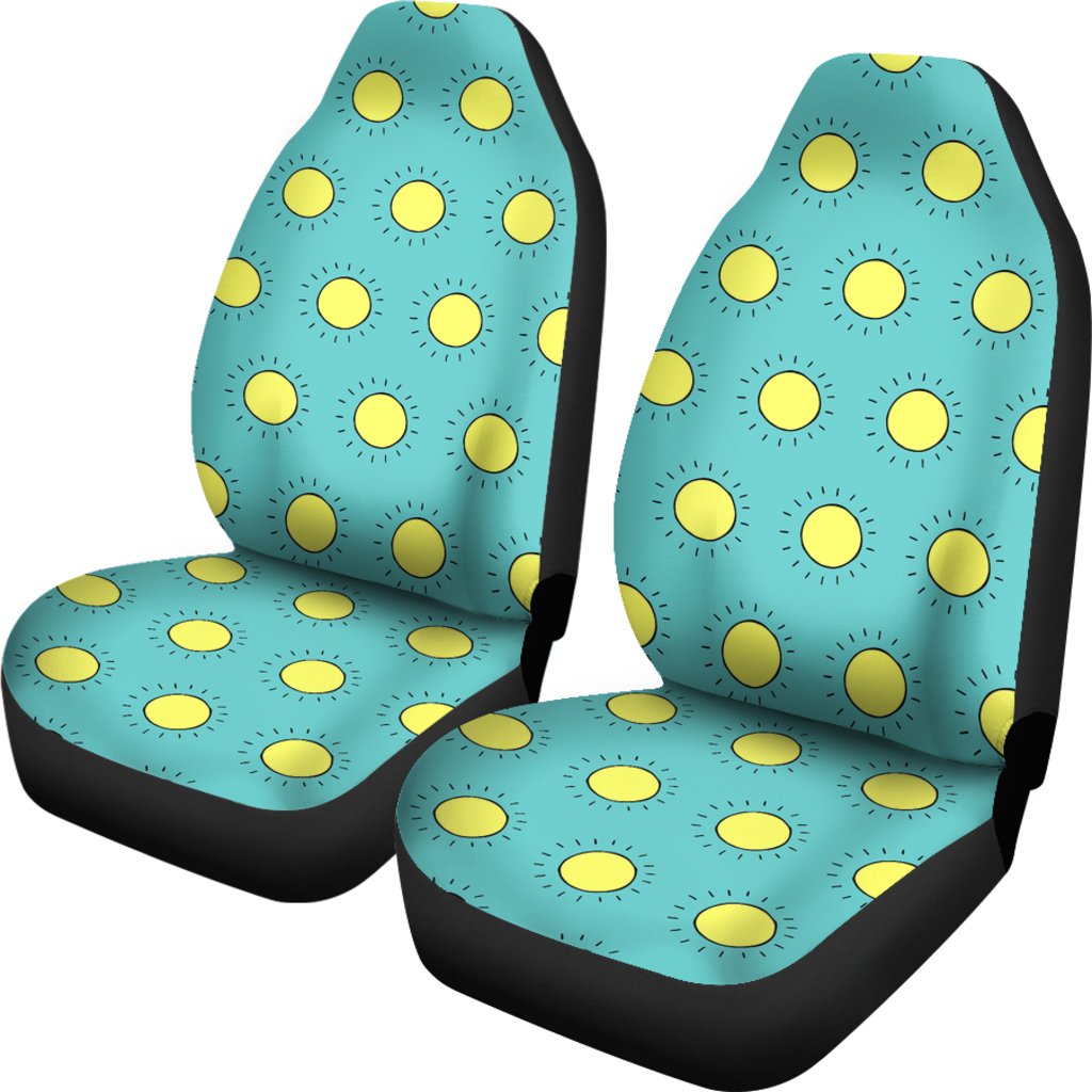 Sun Cute Pattern Print Universal Fit Car Seat Covers-grizzshop