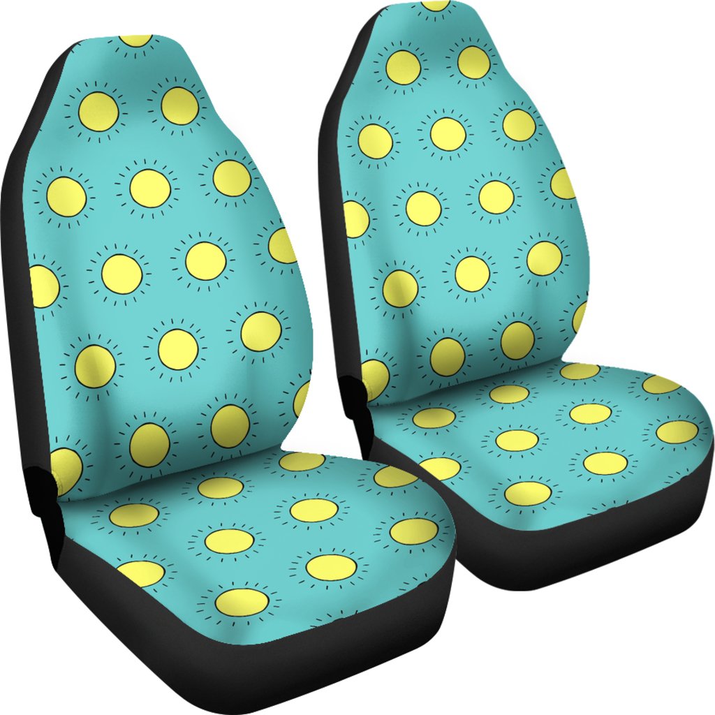 Sun Cute Pattern Print Universal Fit Car Seat Covers-grizzshop