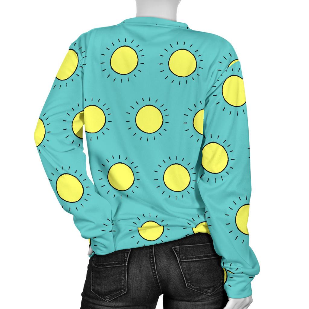 Sun Cute Pattern Print Women's Sweatshirt-grizzshop