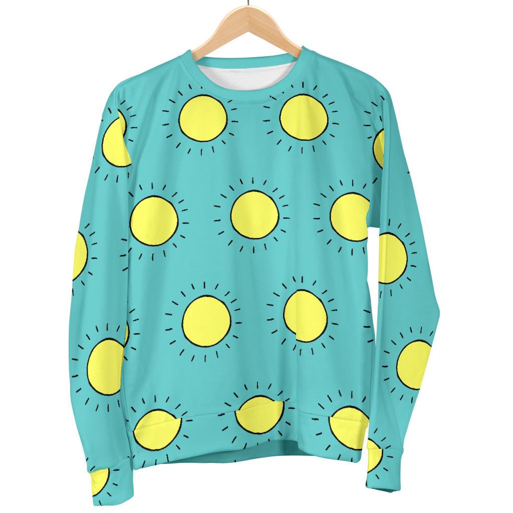 Sun Cute Pattern Print Women's Sweatshirt-grizzshop