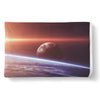 Sun Galaxy Space Earth Print Throw Blanket-grizzshop