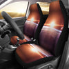 Sun Galaxy Space Earth Print Universal Fit Car Seat Cover-grizzshop