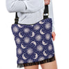 Sun Moon Celestial Pattern Print Crossbody bags-grizzshop