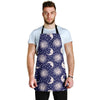 Sun Moon Celestial Pattern Print Men's Apron-grizzshop