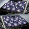 Sun Moon Pattern Print Car Sun Shade-grizzshop