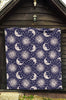 Sun Moon Pattern Print Quilt-grizzshop