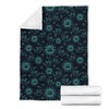 Sun Moon Print Pattern Blanket-grizzshop