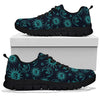 Sun Moon Print Pattern Sneaker Shoes For Men Women-grizzshop