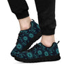 Sun Moon Print Pattern Sneaker Shoes For Men Women-grizzshop