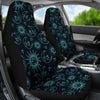 Sun Moon Print Pattern Universal Fit Car Seat Covers-grizzshop