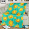 Sun Pattern Print Blanket-grizzshop