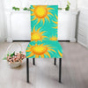 Sun Pattern Print Chair Cover-grizzshop