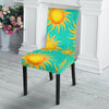 Sun Pattern Print Chair Cover-grizzshop