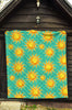 Sun Pattern Print Quilt-grizzshop