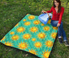 Sun Pattern Print Quilt-grizzshop