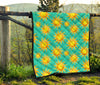 Sun Pattern Print Quilt-grizzshop