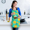 Sun Pattern Print Women's Apron-grizzshop