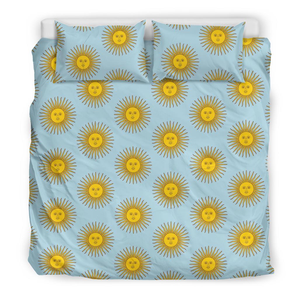 Sun Print Pattern Duvet Cover Bedding Set-grizzshop