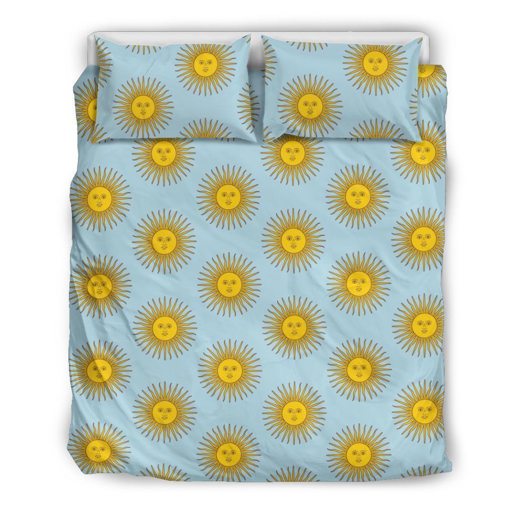 Sun Print Pattern Duvet Cover Bedding Set-grizzshop