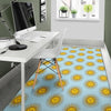 Sun Print Pattern Floor Mat-grizzshop