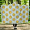 Sun Print Pattern Hooded Blanket-grizzshop