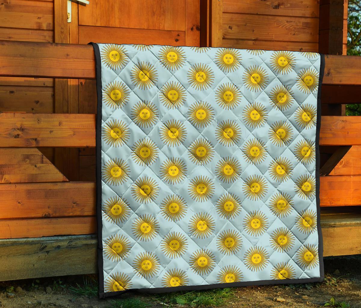 Sun Print Pattern Quilt-grizzshop