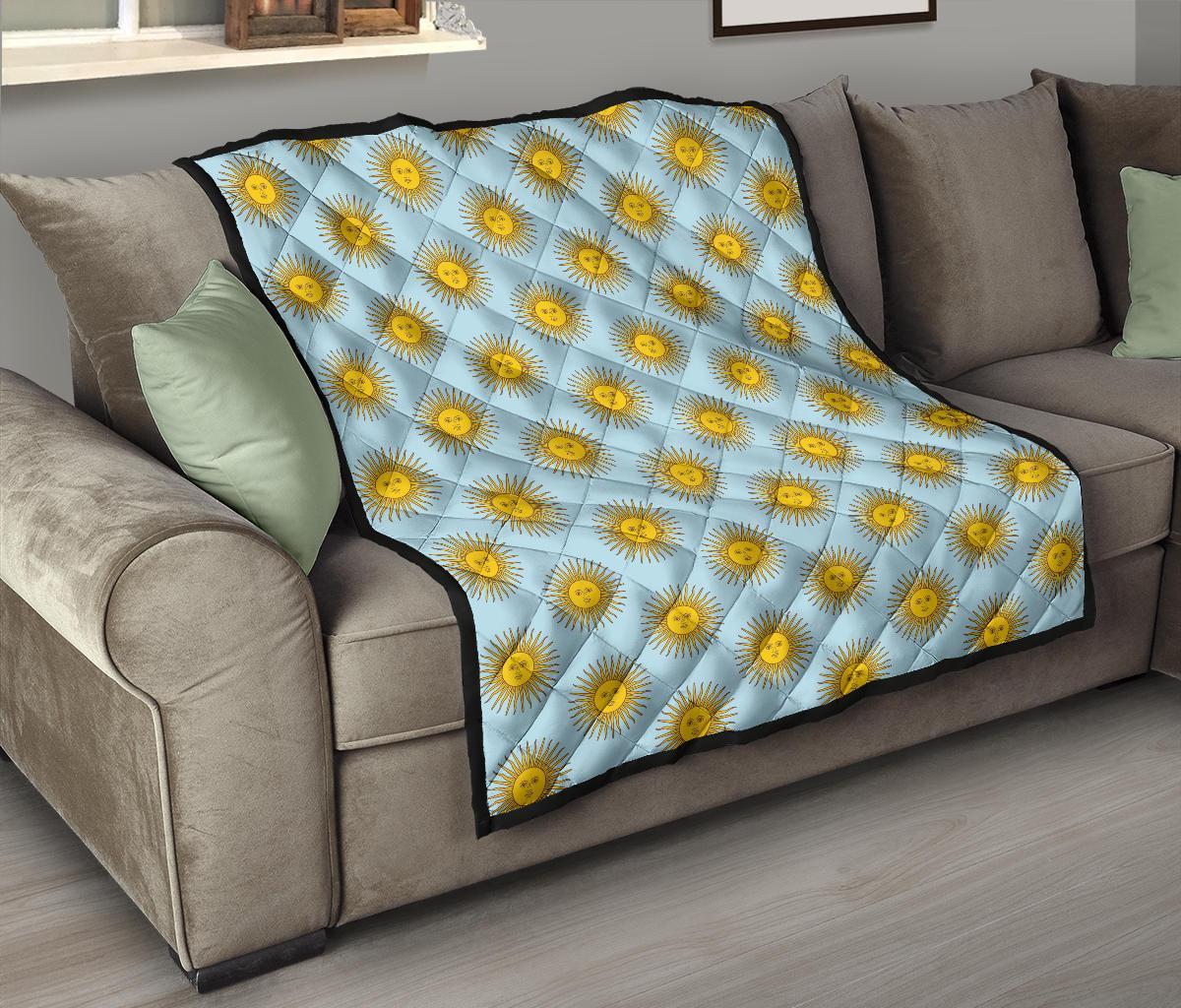 Sun Print Pattern Quilt-grizzshop