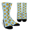 Sun Print Pattern Unisex Crew Socks-grizzshop