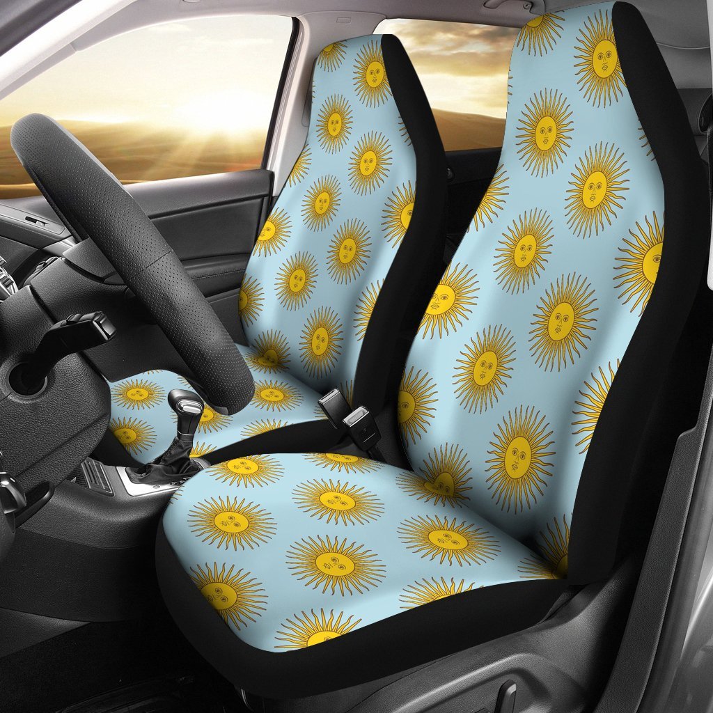 Sun Print Pattern Universal Fit Car Seat Covers-grizzshop