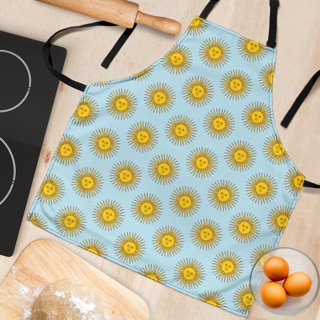 Sun Print Pattern Women's Apron-grizzshop