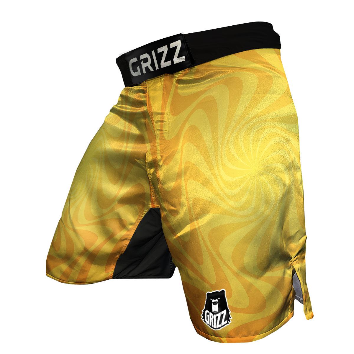 Sun Psychedelic Burning Print MMA Shorts-grizzshop