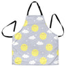 Sun Smile Pattern Print Men's Apron-grizzshop