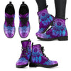 Sun and Moon Dream Catcher Women's Leather Boots-grizzshop