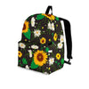 Sunflower And Chamomile Backpack-grizzshop