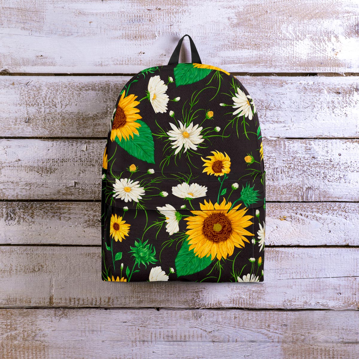 Sunflower And Chamomile Backpack-grizzshop