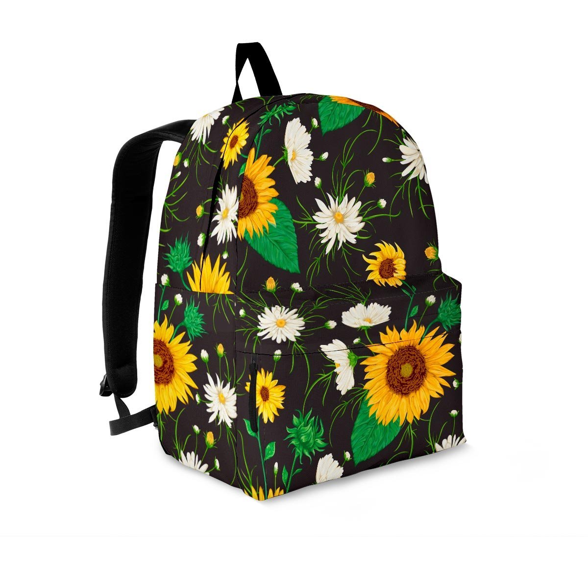 Sunflower And Chamomile Backpack-grizzshop