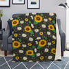 Sunflower And Chamomile Blanket-grizzshop