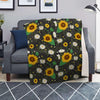 Sunflower And Chamomile Blanket-grizzshop