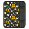 Sunflower And Chamomile Car Console Cover-grizzshop