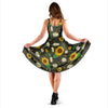 Sunflower And Chamomile Dress-grizzshop