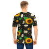 Sunflower And Chamomile Men T Shirt-grizzshop