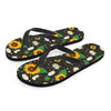 Sunflower And Chamomile Men's Flip Flops-grizzshop